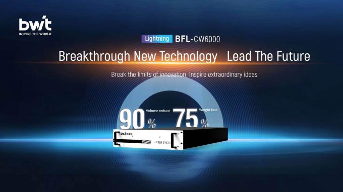 berita perusahaan terbaru tentang BWT meluncurkan laser serat Lightning 6000W | Lebih kecil, lebih ringan, dan lebih pintar  0