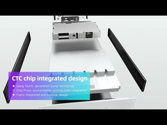 Tampilan pemisahan struktur internal dari laser serat seri BWT Thunder