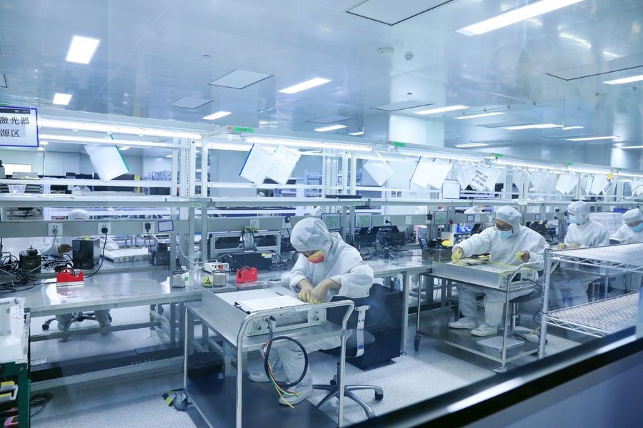 Hyperline Beijing Ltd. lini produksi pabrikan