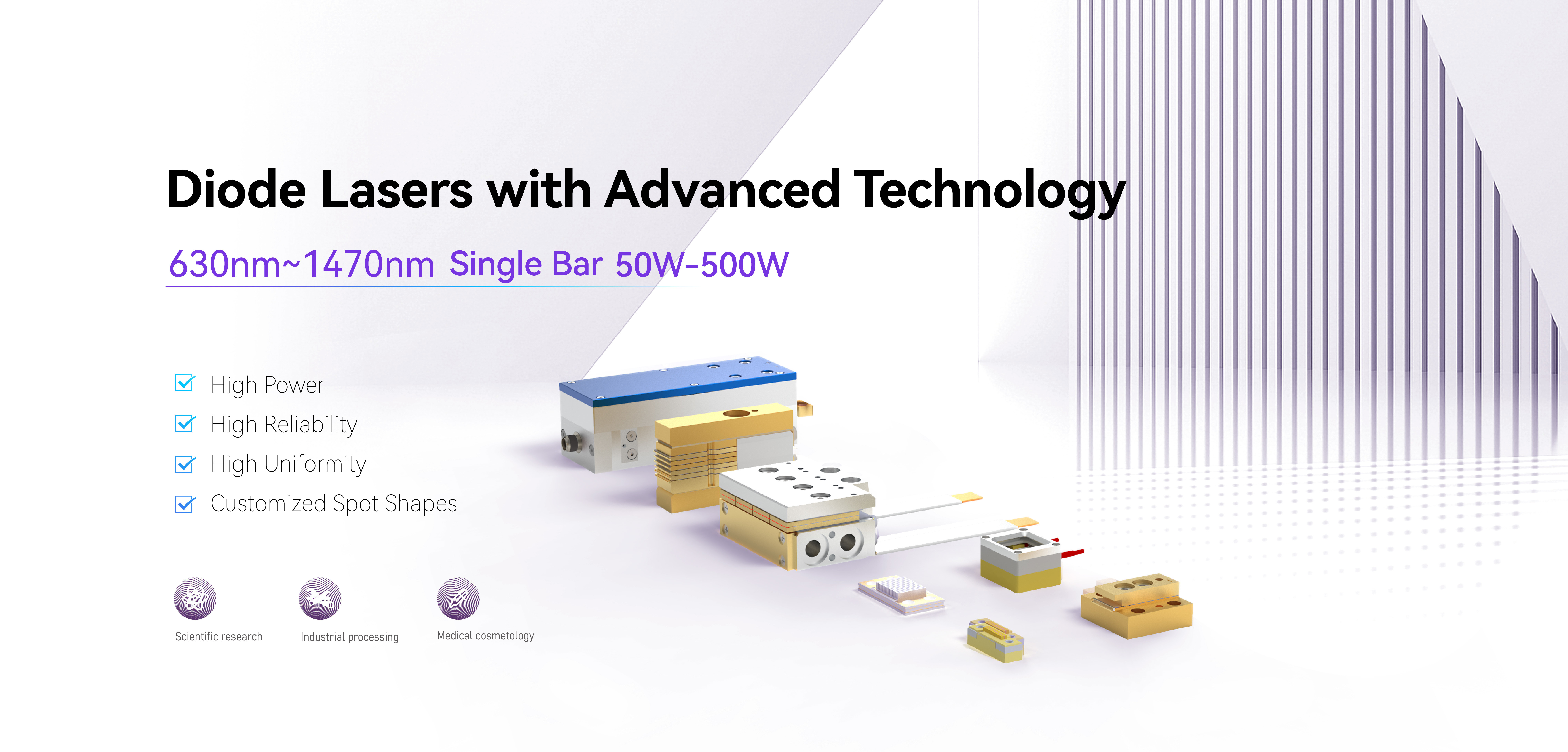 Kualitas Modul Laser Dioda pabrik